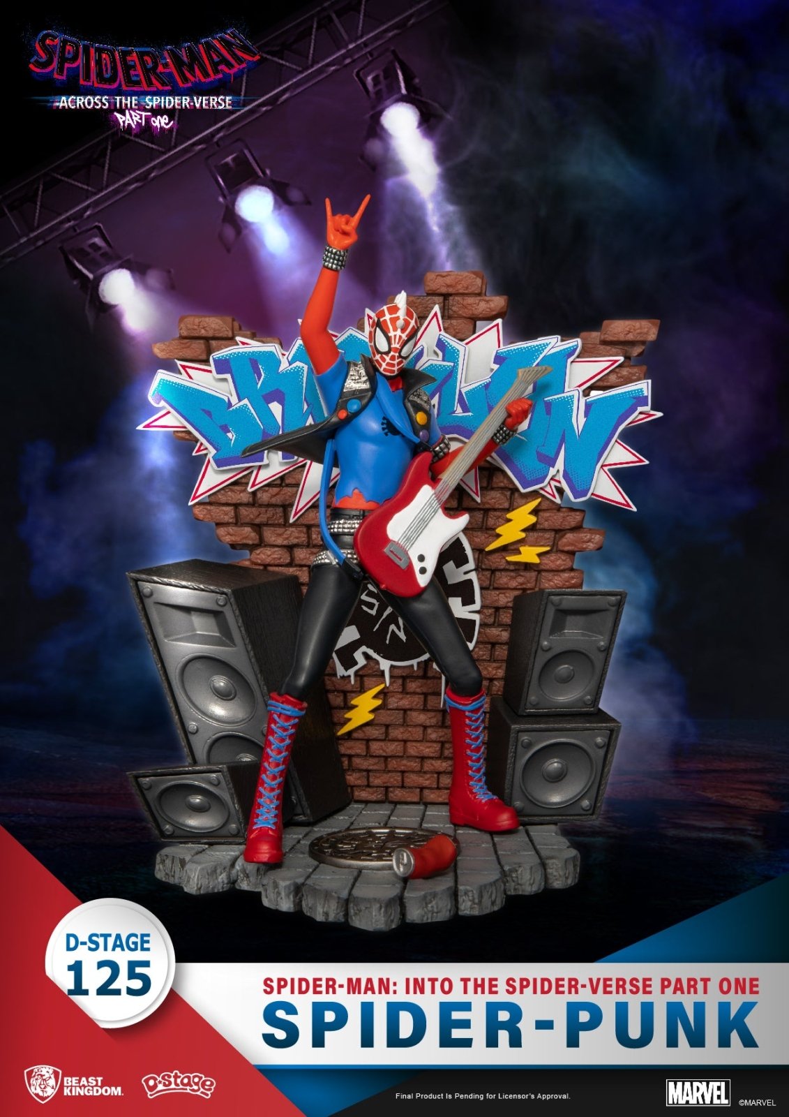 Spider-Punk Statue (D-Stage 125) - The Fourth Place