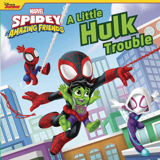 Spidey Amazing Friends Little Hulk Trouble Board Book - The Fourth Place