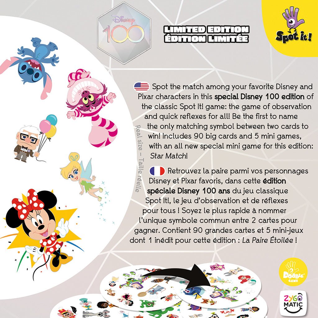 Spot It! Disney 100th Anniversary Edition - The Fourth Place