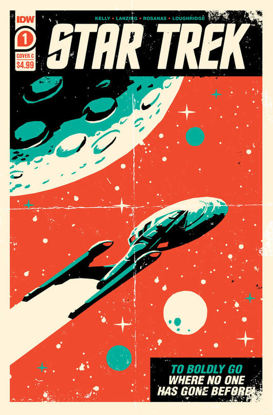 Star Trek #1 Cover C Aja - The Fourth Place