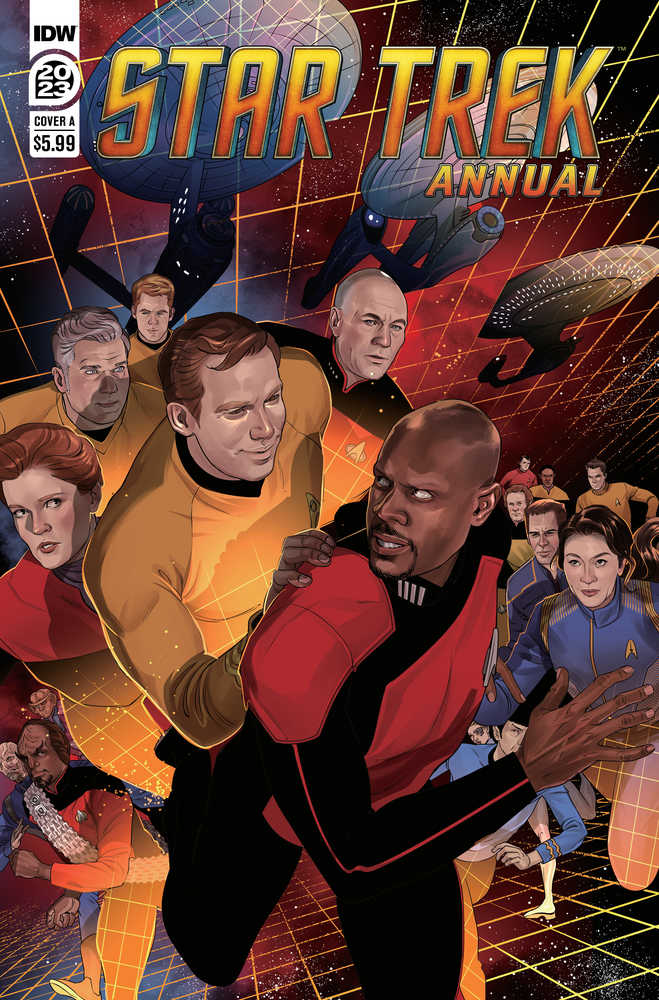 Star Trek Annual 2023 Cover A Stott - The Fourth Place