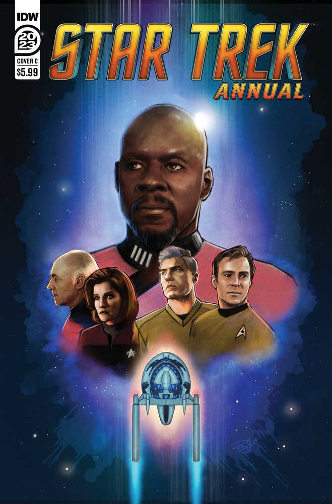 Star Trek Annual 2023 Cover C Yorke - The Fourth Place