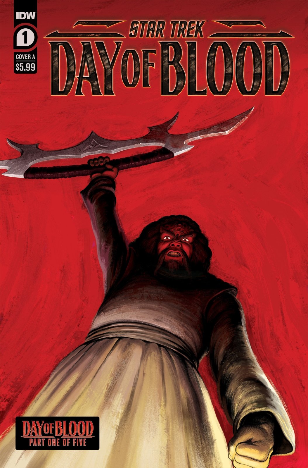 Star Trek: Day Of Blood #1 Cover A (Ward) - The Fourth Place