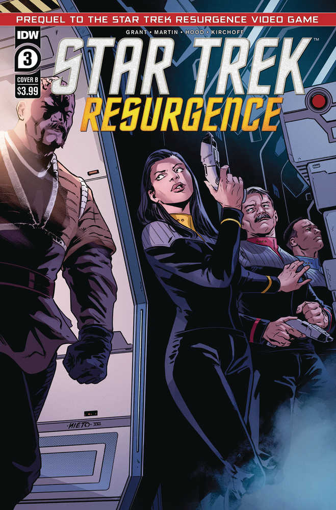 Star Trek Resurgence #3 Cover B Nieto - The Fourth Place