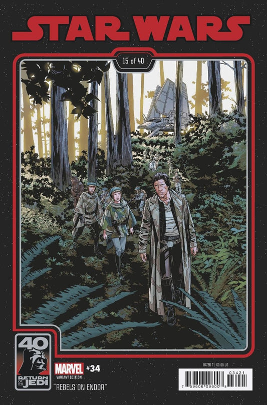 Star Wars 34 Chris Sprouse Return Of The Jedi 40th Anniversary Variant - The Fourth Place