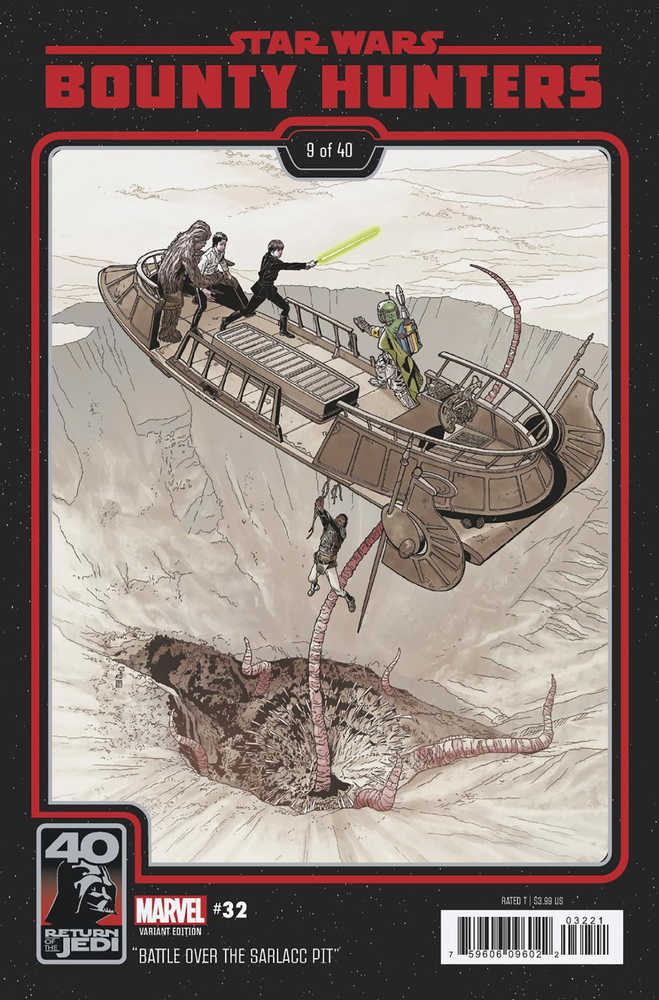 Star Wars Bounty Hunters #32 Return Of The Jedi 40th Ann Variant - The Fourth Place