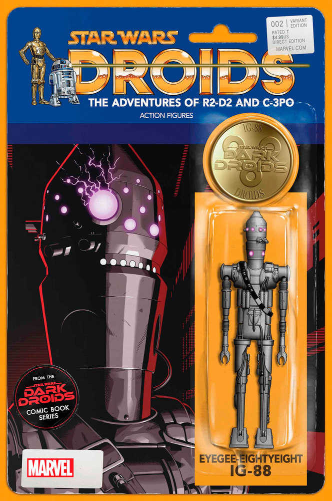 Star Wars: Dark Droids 2 John Tyler Christopher Action Figure Variant [Dd] - The Fourth Place