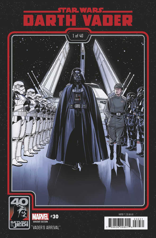 Star Wars Darth Vader #30 Return Jedi 40th Anniv Sprouse Variant - The Fourth Place