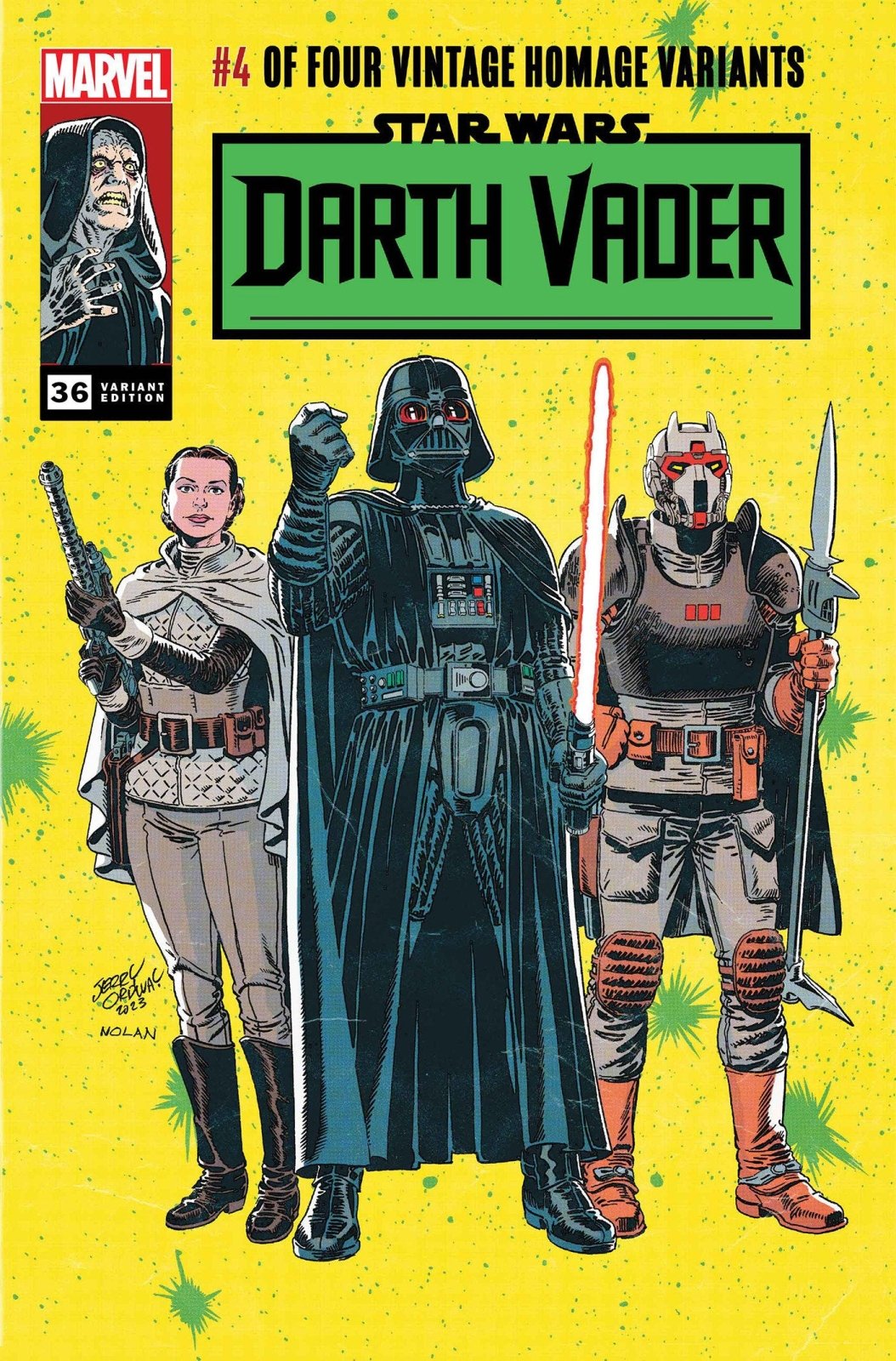 Star Wars: Darth Vader 36 Jerry Ordway Classic Trade Dress Variant - The Fourth Place