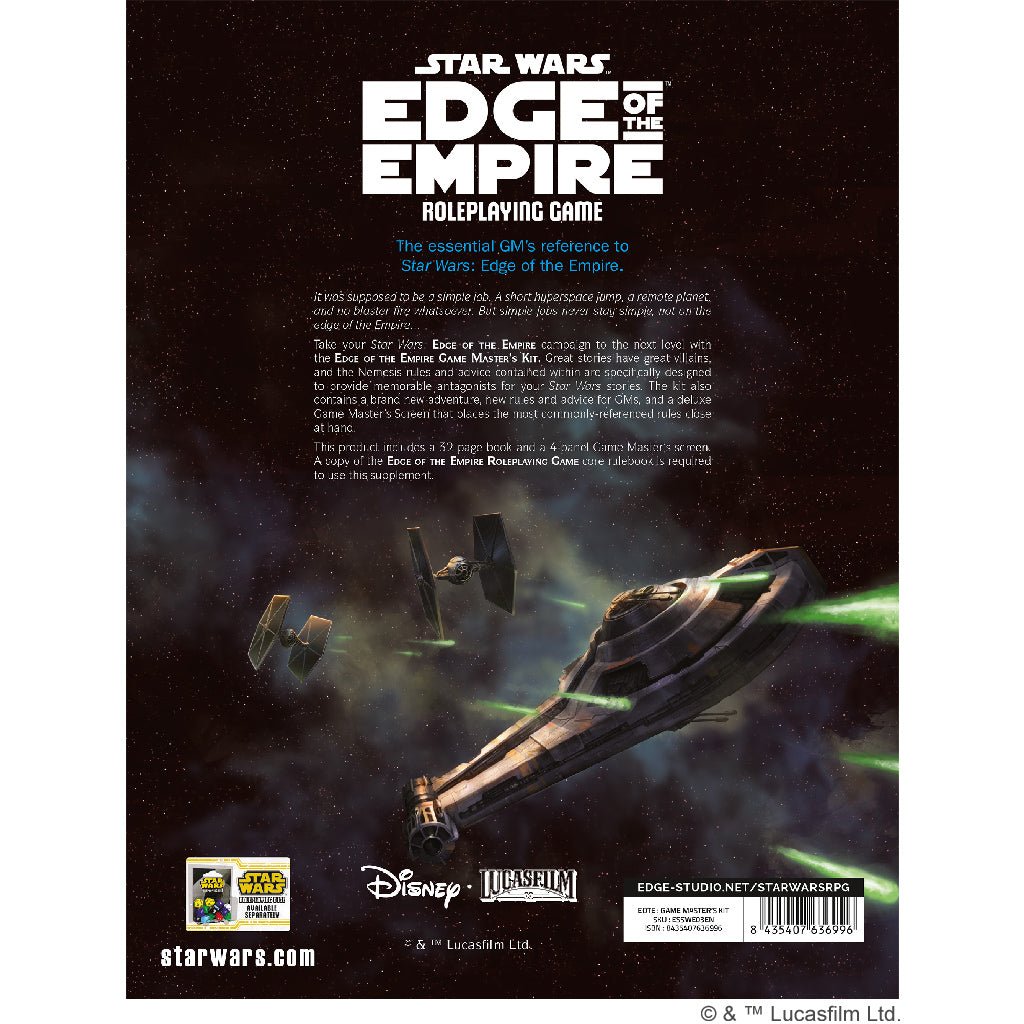 Star Wars: Edge of Empire RPG - Game Master's Kit - The Fourth Place