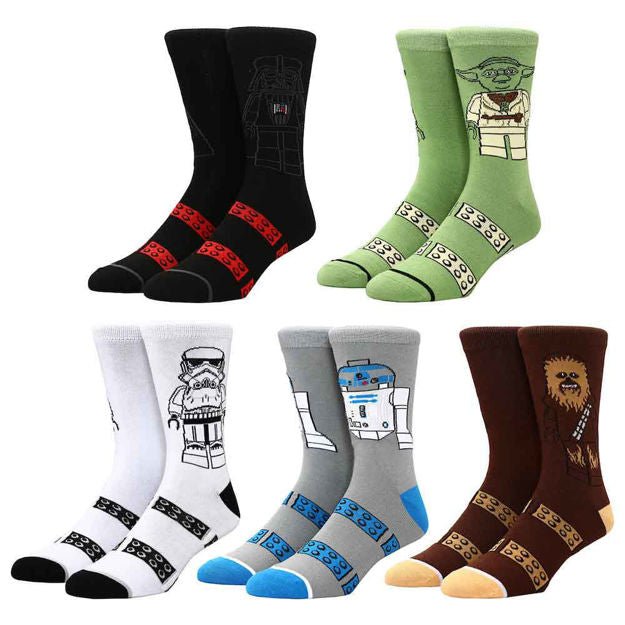 Star Wars LEGO 5 Pair Crew Socks - The Fourth Place