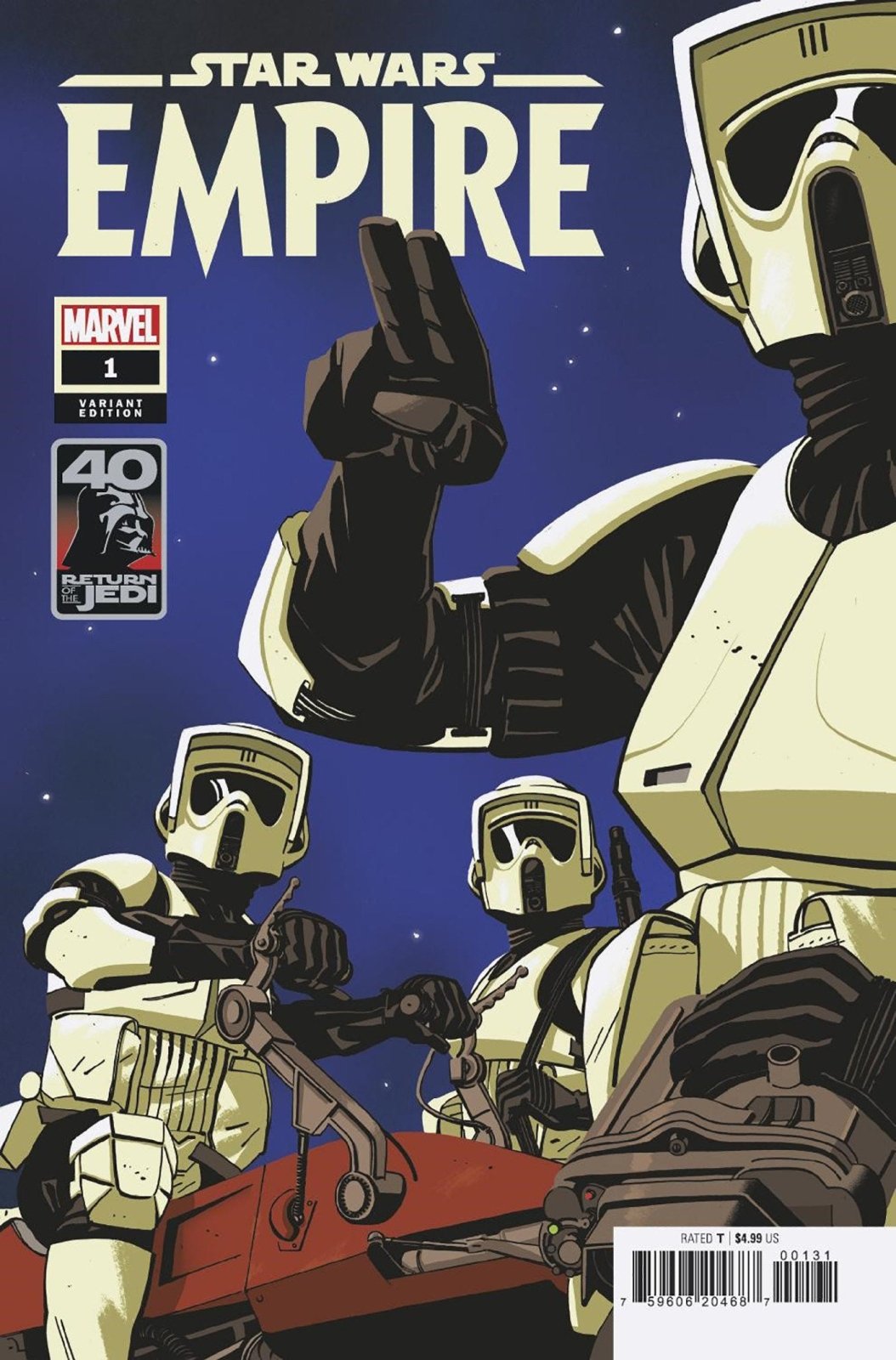 Star Wars: Return Of The Jedi - The Empire 1 Tom Reilly Variant - The Fourth Place