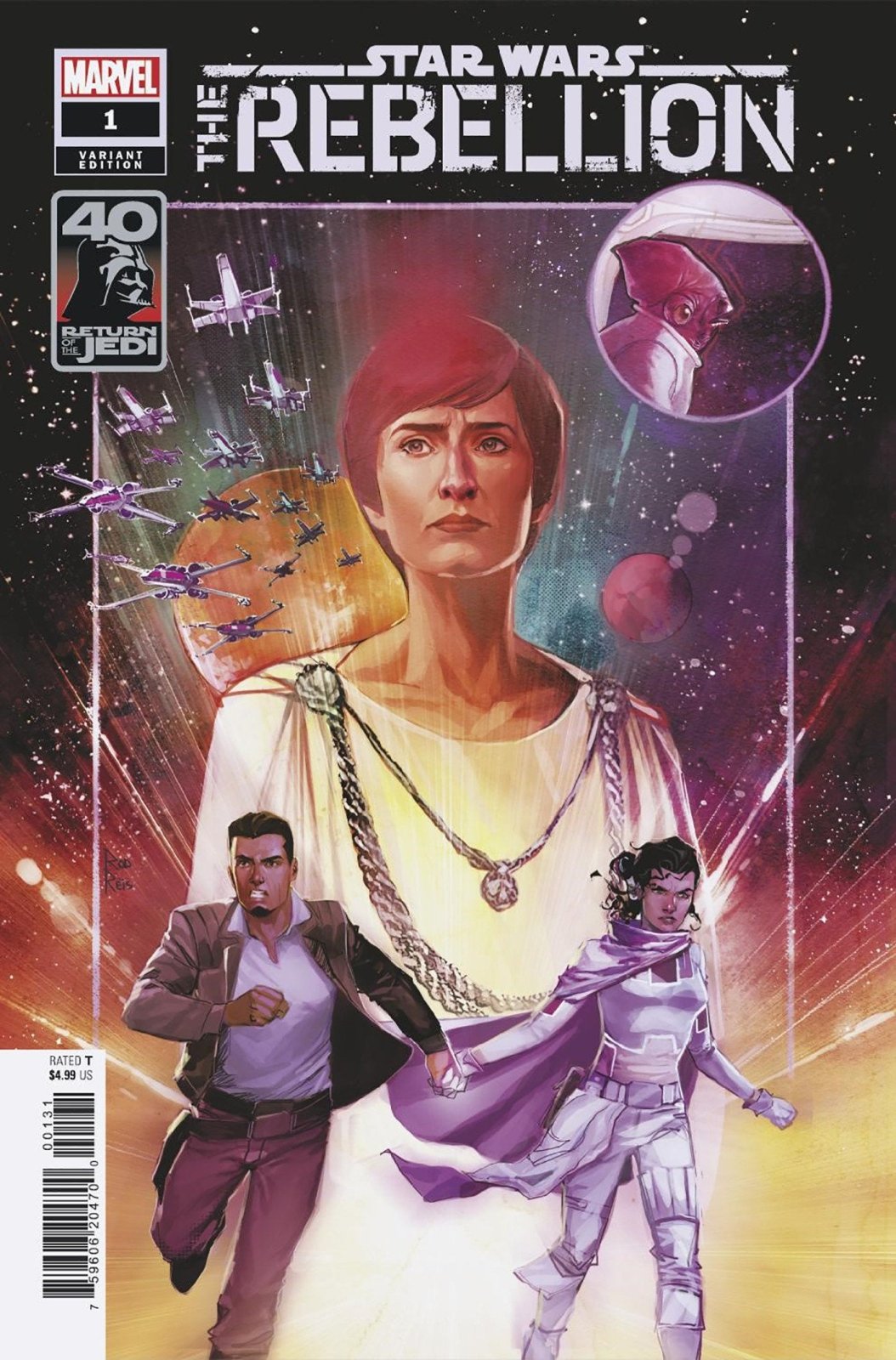 Star Wars: Return Of The Jedi - The Rebellion 1 Rod Reis Variant - The Fourth Place