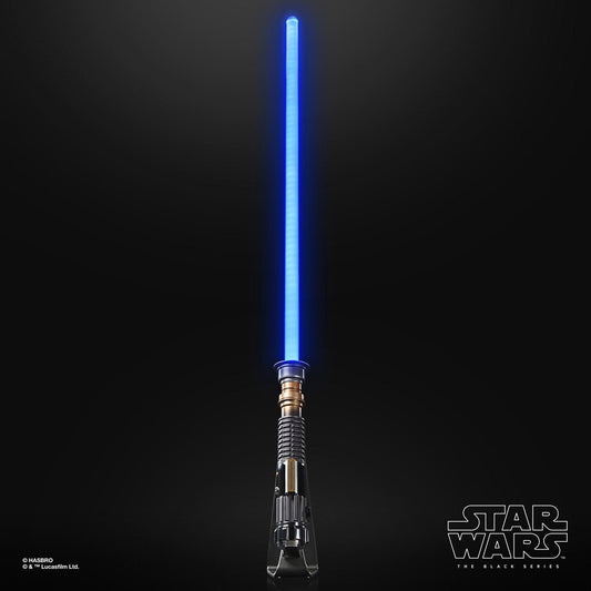Star Wars The Black Series Elite Obi-Wan Kenobi Force FX Lightsaber Prop Replica - The Fourth Place