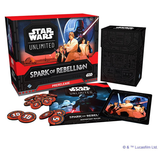 Star Wars: Unlimited - Spark of Rebellion - Prerelease Box - The Fourth Place