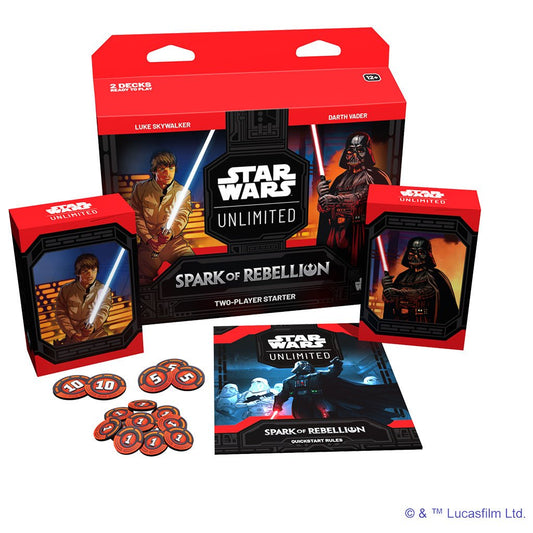 Star Wars: Unlimited - Spark of Rebellion - Two-Player Starter - The Fourth Place