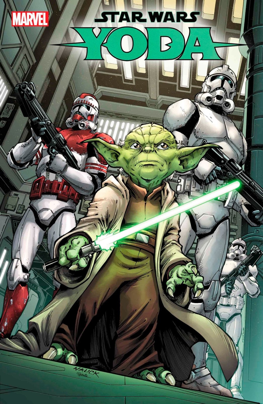 Star Wars: Yoda 7 Todd Nauck Variant - The Fourth Place