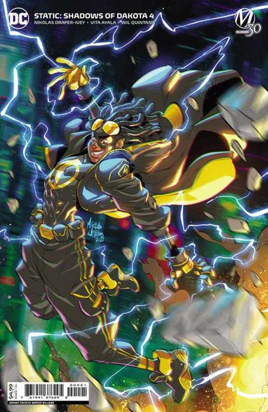 Static Shadows Of Dakota #4 (Of 6) Cover B Marcus Williams Card Stock Variant - The Fourth Place