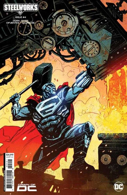 Steelworks #4 (Of 6) Cover B Sanford Greene Card Stock Variant - The Fourth Place