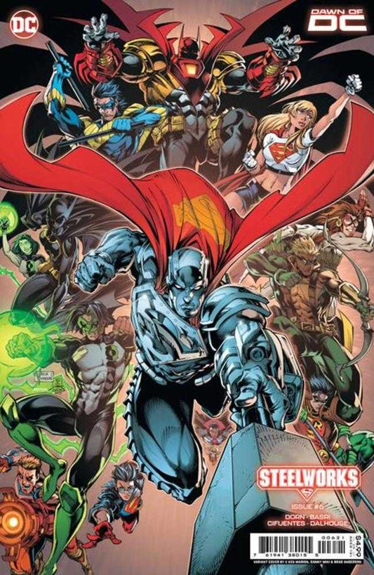 Steelworks #6 (Of 6) Cover B V Ken Marion & Danny Miki Card Stock Variant - The Fourth Place