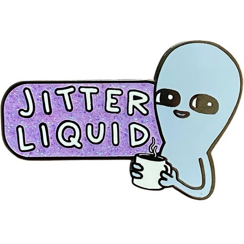 Strange Planet Jitter Liquid Pin - The Fourth Place