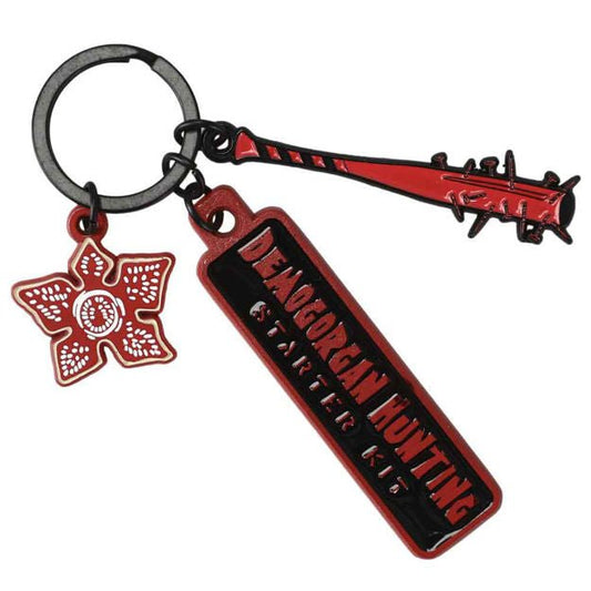 Stranger Things Demogorgon Hunter Keychain - The Fourth Place