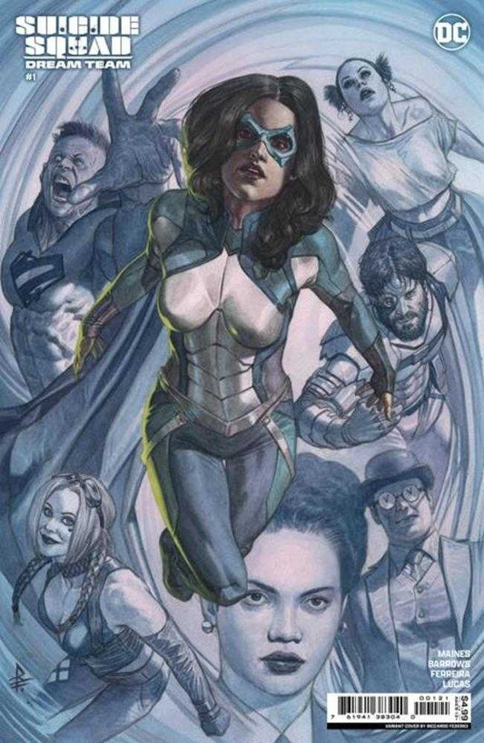 Suicide Squad Dream Team #1 (Of 4) Cover B Riccardo Federici Card Stock Variant - The Fourth Place