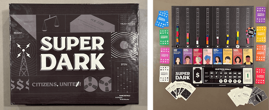 Super Dark: Discuss. Donate. Deceive. (Kickstarter First Printing) - The Fourth Place