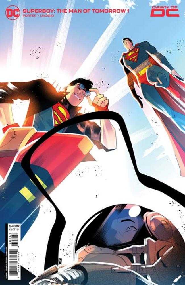 Superboy The Man Of Tomorrow #1 (Of 6) Cover C George Kambadais Superman Card Stock Variant - The Fourth Place