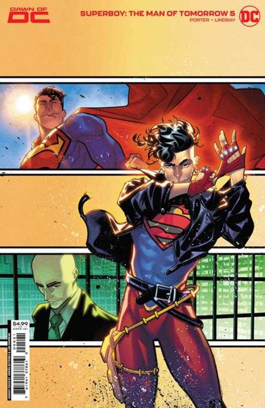 Superboy The Man Of Tomorrow #5 (Of 6) Cover B Adrian Gutierrez Card Stock Variant - The Fourth Place