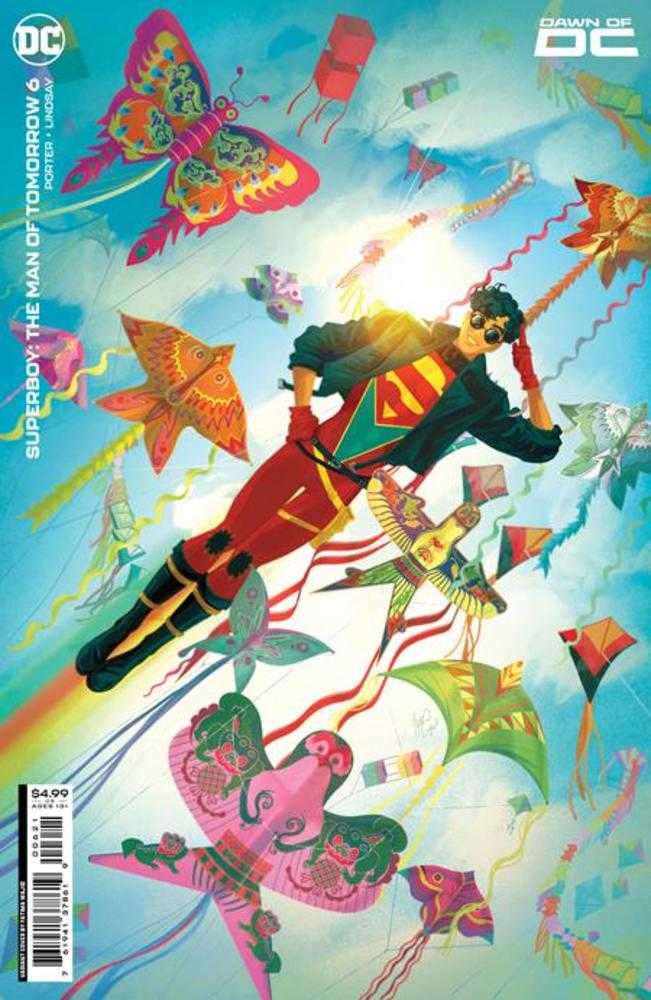 Superboy The Man Of Tomorrow #6 (Of 6) Cover B Fatima Wajid Card Stock Variant - The Fourth Place