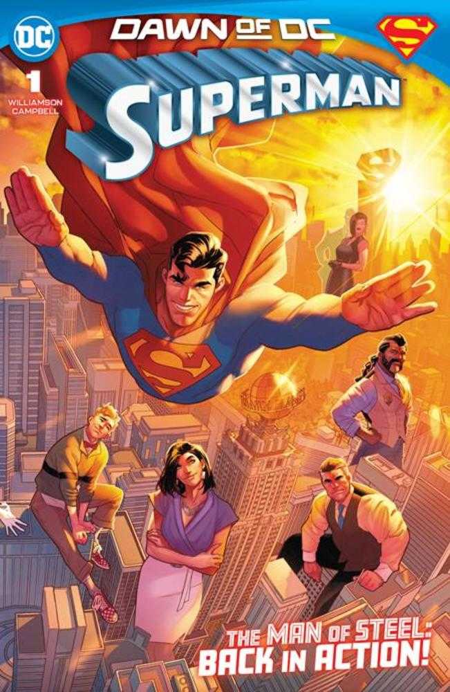 Superman #1 Cover A Jamal Campbell - The Fourth Place