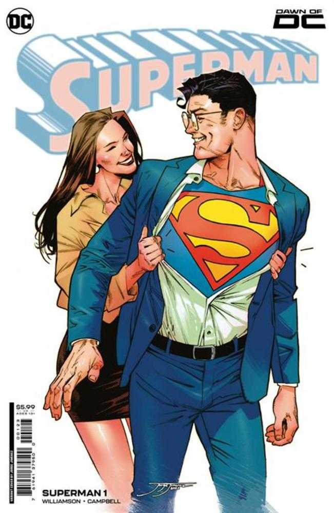 Superman #1 Cover K Jorge Jimenez Card Stock Variant - The Fourth Place