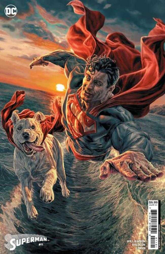 Superman #11 Cover B Lee Bermejo Card Stock Variant - The Fourth Place