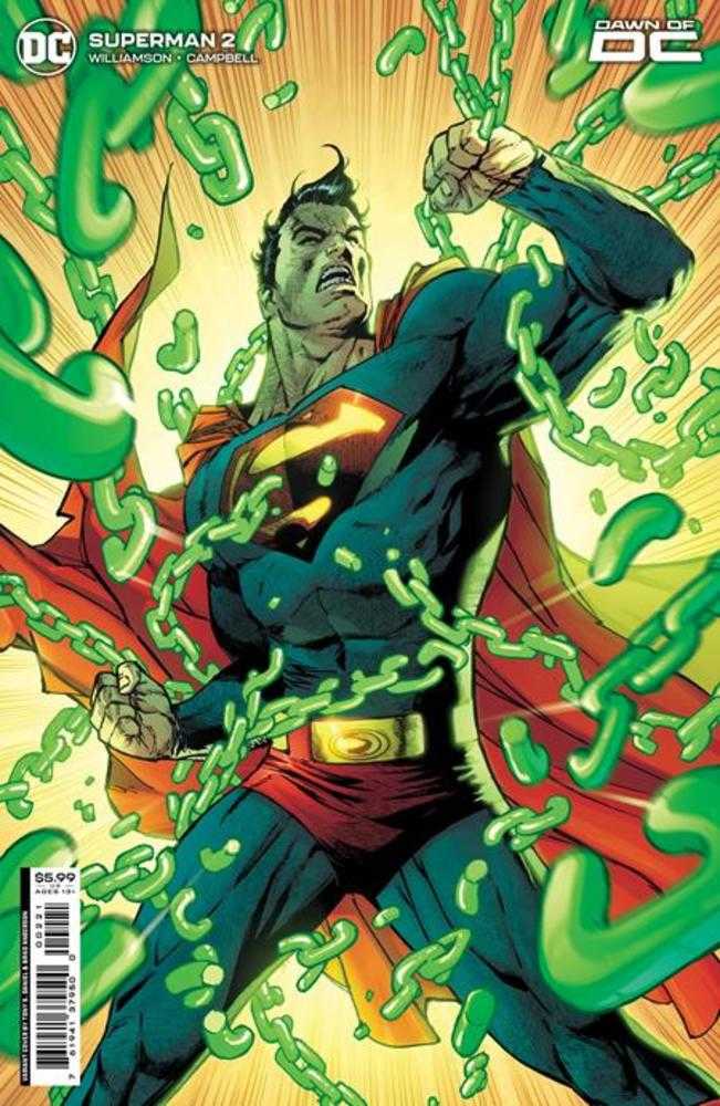 Superman #2 Cover B Tony S Daniel Card Stock Variant - The Fourth Place