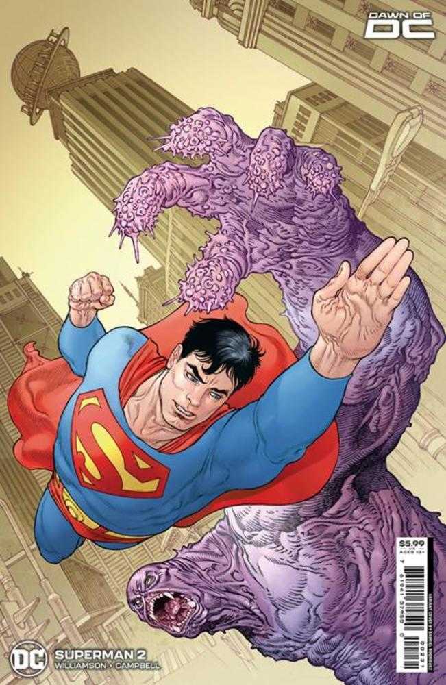 Superman #2 Cover C Gabriel Rodriguez Card Stock Variant - The Fourth Place