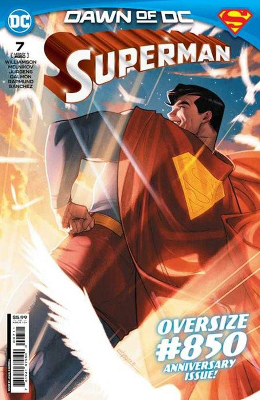 Superman #7 Cover A Jamal Campbell (#850) - The Fourth Place