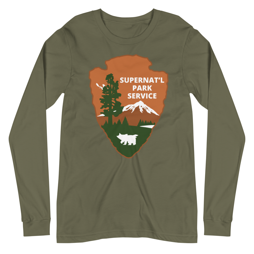 Supernat'l Park Service Long Sleeve Tee - The Fourth Place