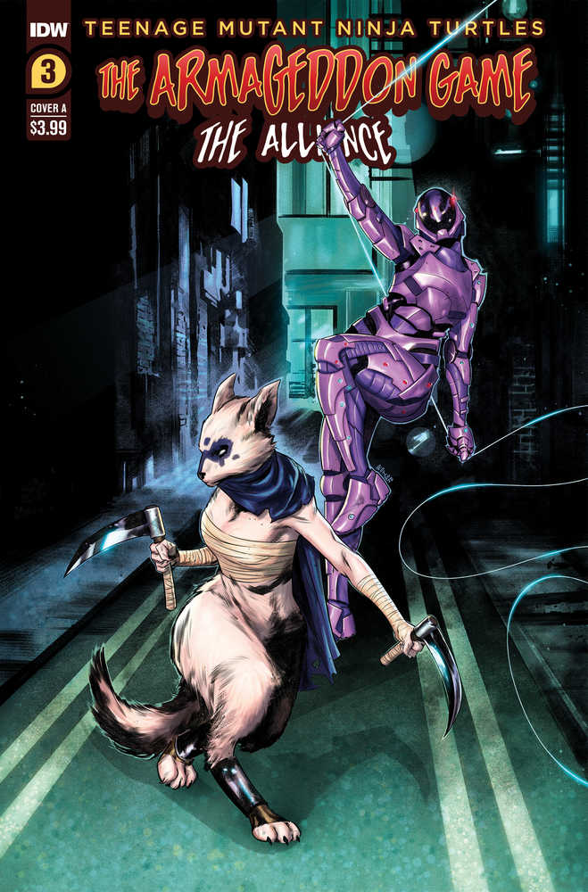 Teenage Mutant Ninja Turtles Armageddon Game Alliance #3 Cover A Mercado - The Fourth Place