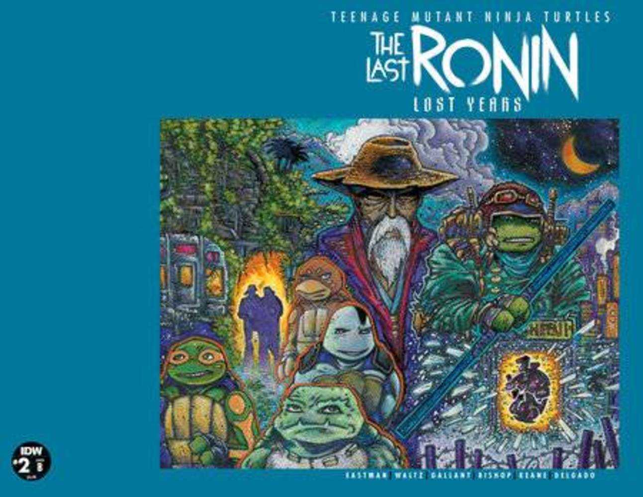 Teenage Mutant Ninja Turtles Last Ronin Lost Years #2 Cover B Eastman & Bishop - The Fourth Place