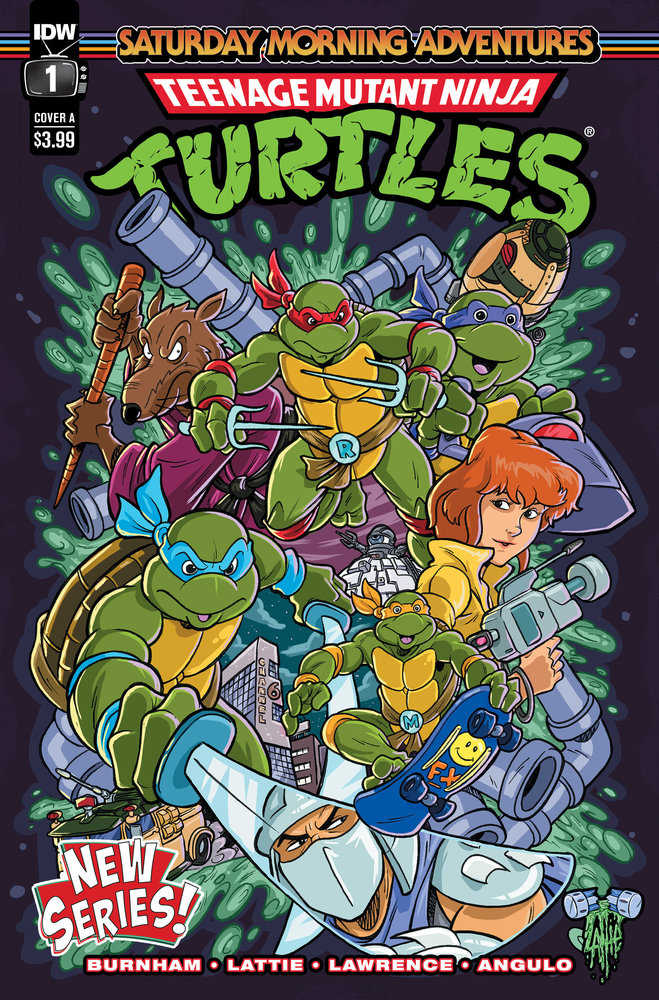 Teenage Mutant Ninja Turtles Saturday Morning Adventure Continued #1 Cover A Lattie - The Fourth Place