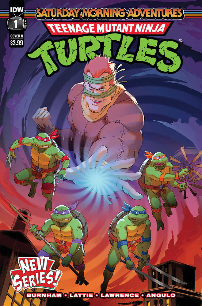 Teenage Mutant Ninja Turtles Saturday Morning Adventure Continued #1 Cover B Schoening - The Fourth Place