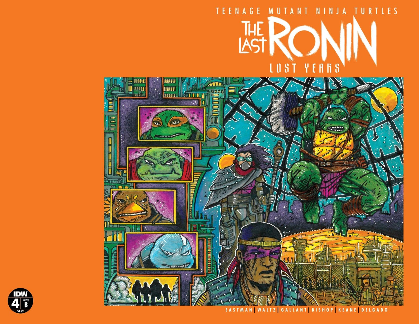 Teenage Mutant Ninja Turtles: The Last Ronin—Lost Years #4 Variant B (Eastman & Bishop) - The Fourth Place