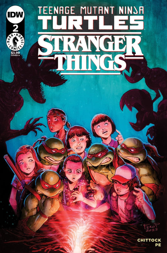 Teenage Mutant Ninja Turtles X Stranger Things #2 Cover A (Pe) - The Fourth Place
