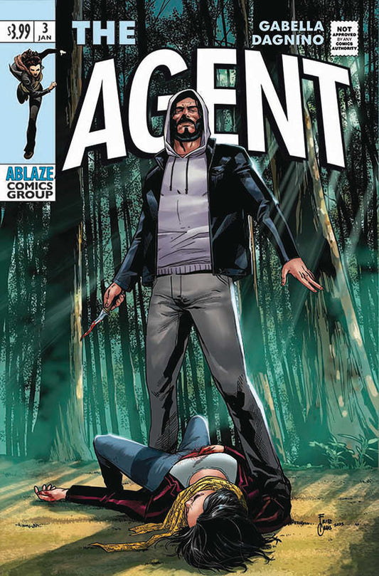 The Agent #3 Cover C Fritz Casas Shield Homage (Mature) - The Fourth Place