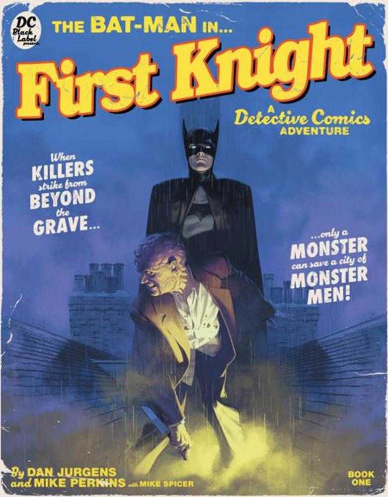 The Bat-Man First Knight #1 (Of 3) Cover C Marc Aspinall Pulp Novel Variant (Mature) - The Fourth Place