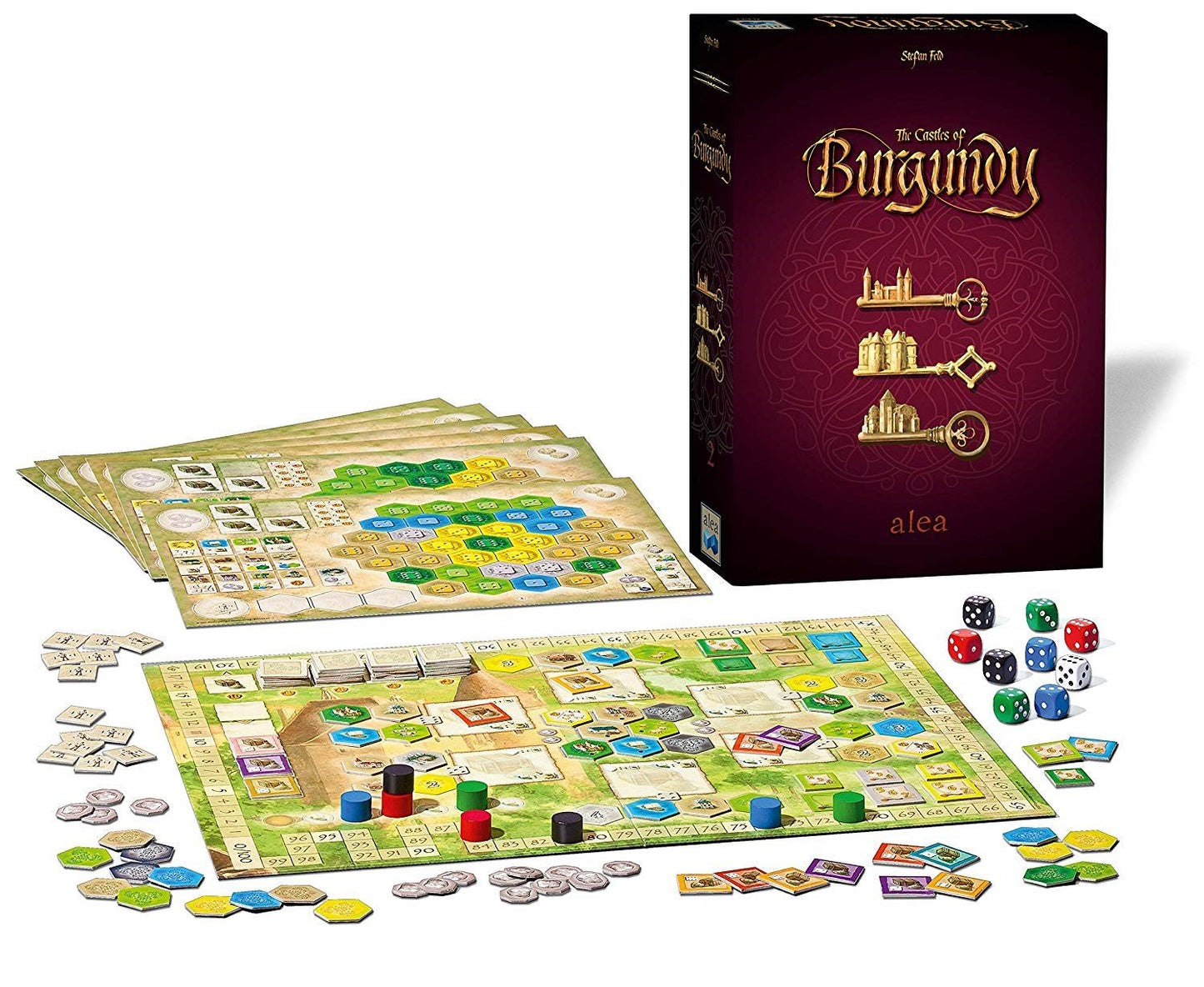 The Castles of Burgundy 20th Anniversary Edition (ALEA) - The Fourth Place