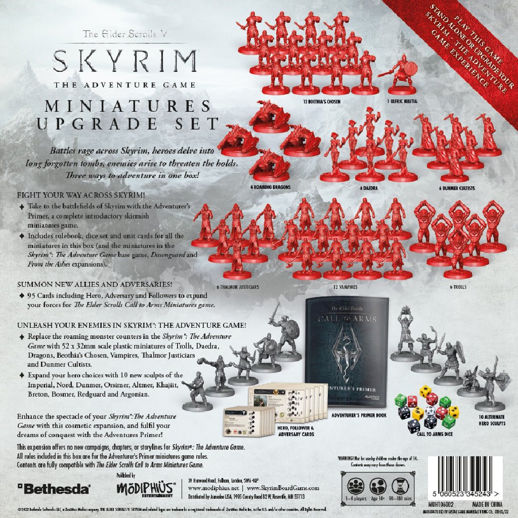 The Elder Scrolls: Skyrim The Adventure Game Miniatures Upgrade Set - The Fourth Place