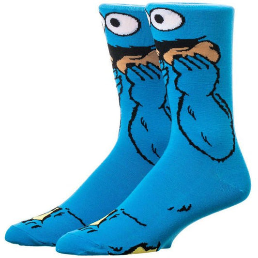The Muppets Cookie Monster Animigos 360 Character Socks - The Fourth Place
