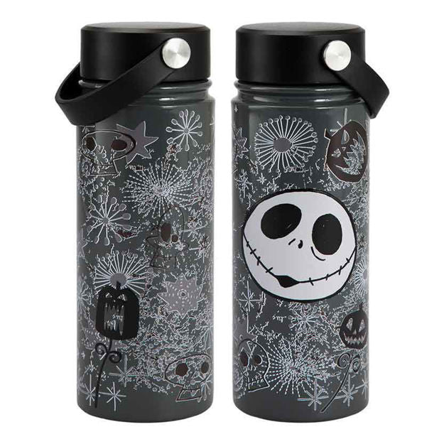 The Nightmare Before Christmas Jack 17 oz. Stainless Steel Water Bottle - The Fourth Place